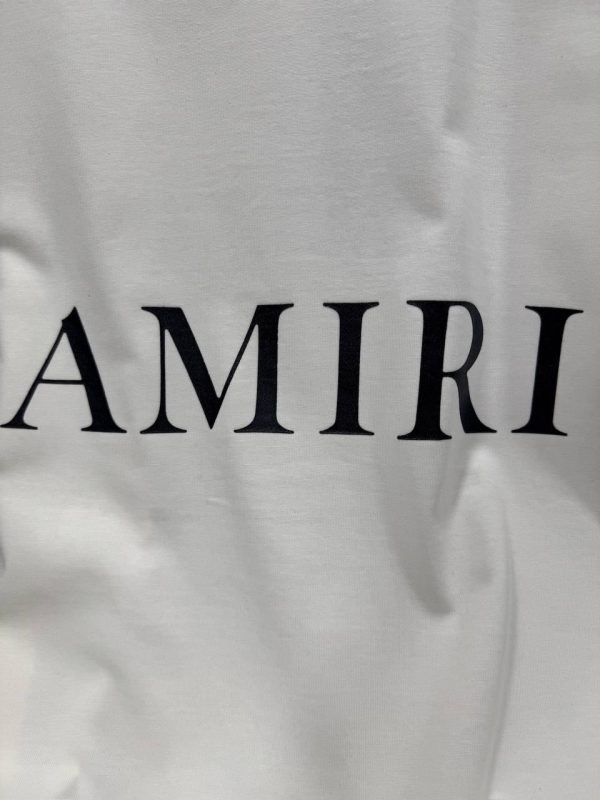 White amiri MA core cotton tee - Image 3