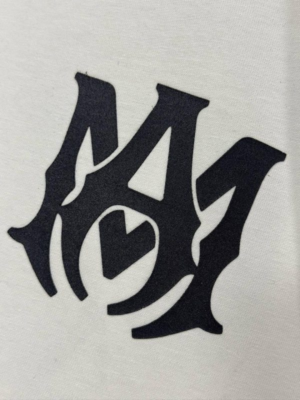 White amiri MA core cotton tee - Image 4