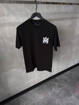 Black amiri MA core cotton tee