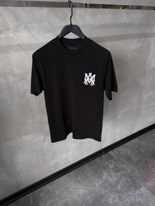 Black amiri MA core cotton tee