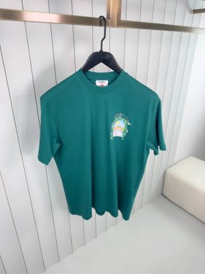 Green casablanca l’arche de tennis cotton tee
