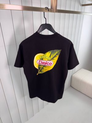 Black jacquemus the capri cotton tee