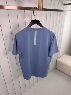 Blue dior CD diamond relax cotton tee