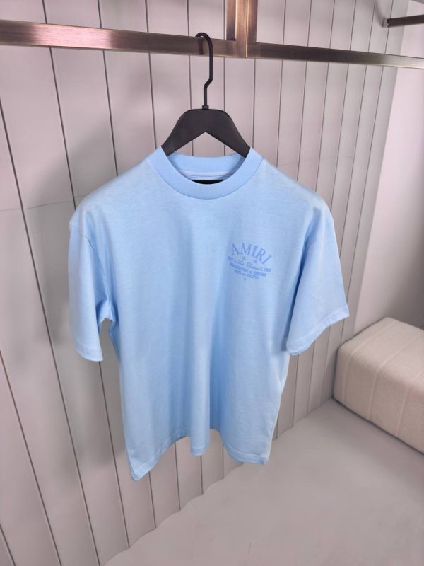 Blue amiri arts district cotton tee - Image 2