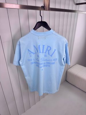 Blue amiri arts district cotton tee