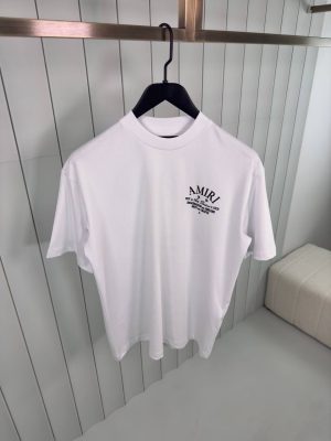 White amiri arts district cotton tee