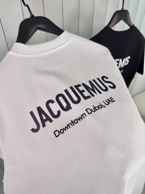 White jacquemus the dubai address cotton tee - Image 3