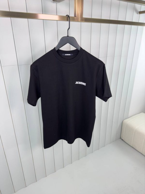 Black jacquemus the dubai address cotton tee - Image 2
