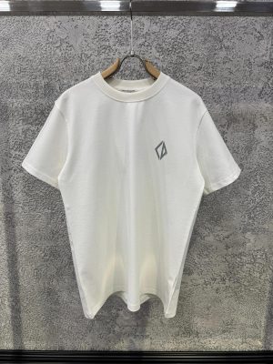 White dior CD diamond relax cotton tee