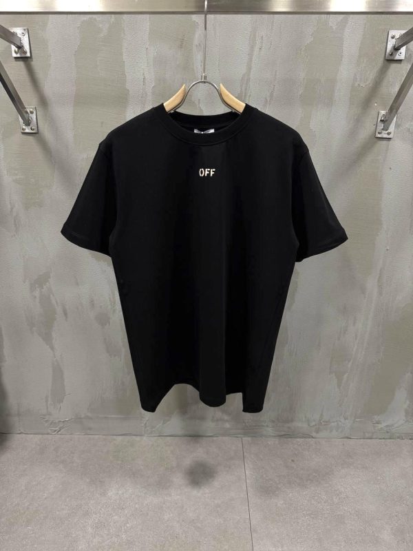 Black off-white martyrdom arrow cotton tee - Image 2