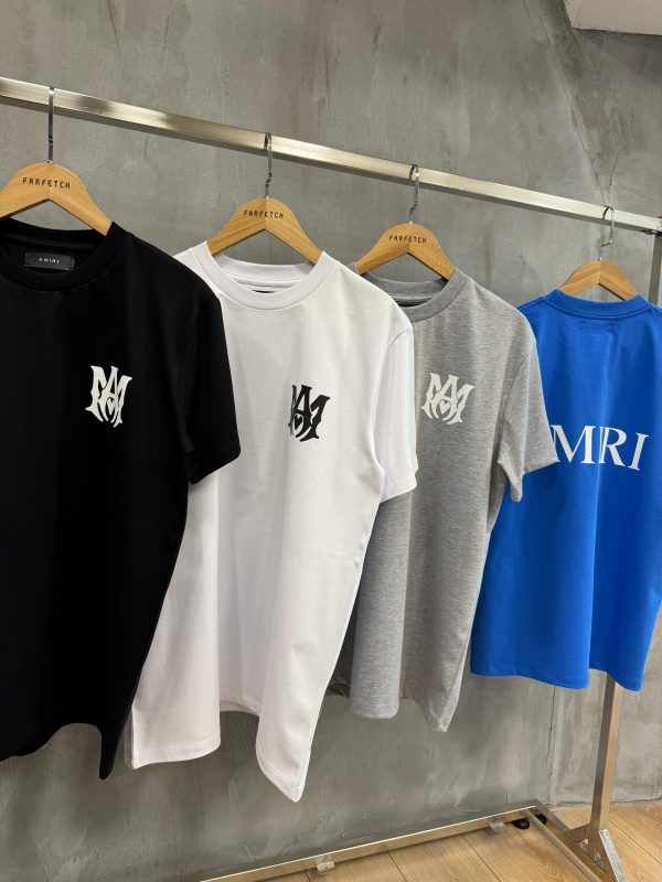 Blue amiri MA core cotton tee - Image 6