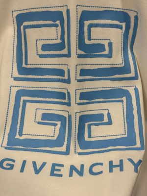 White Givenchy 4G logo-printed cotton tee