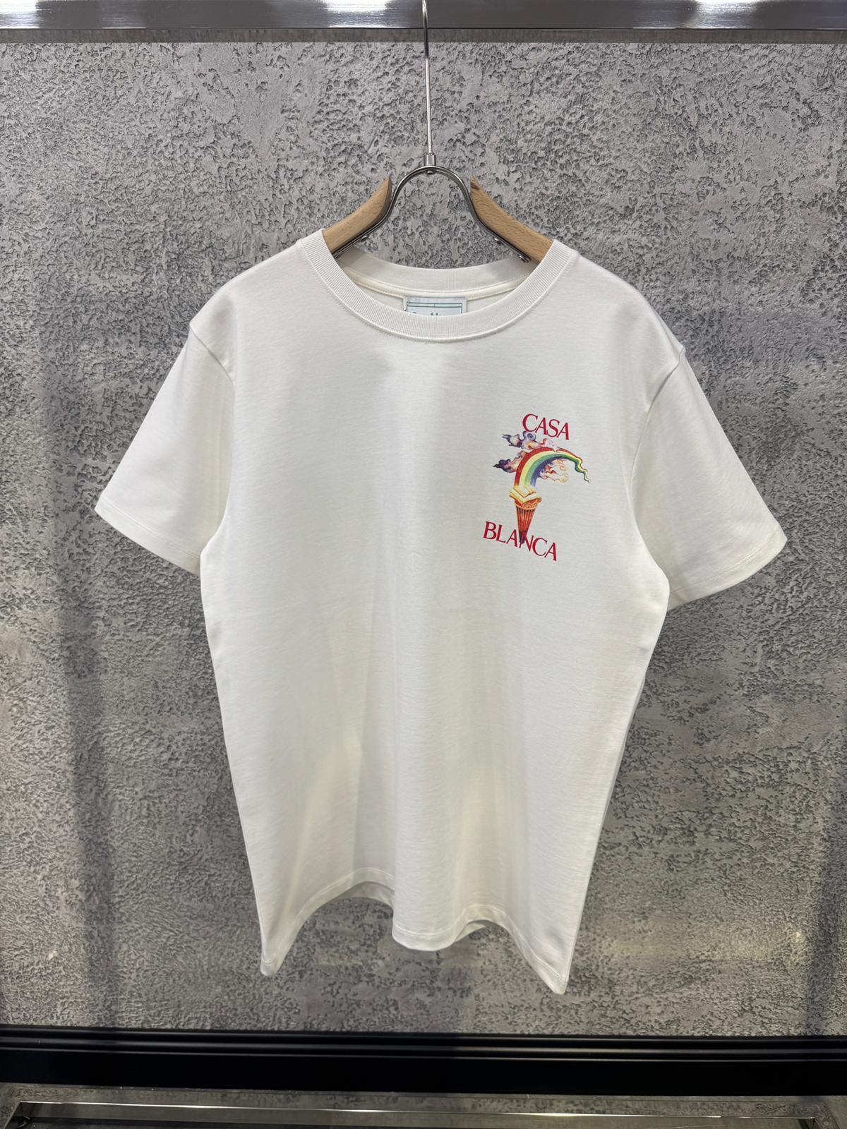 White Casablanca nature's teacher cotton tee - Image 2