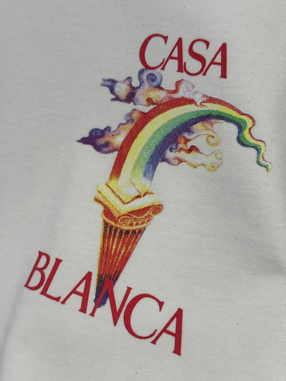 White Casablanca nature's teacher cotton tee - Image 5