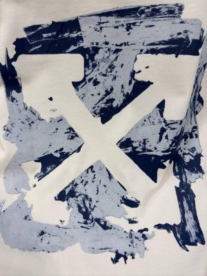 White Off-White Acrylic Arrows cotton T-Shirt