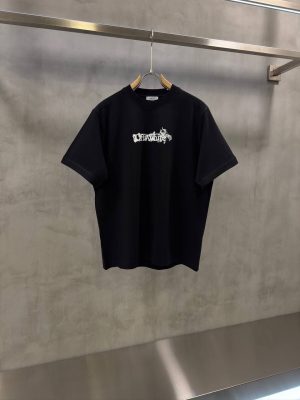 Black Off-white heraldic arrow slim cotton T-Shirt