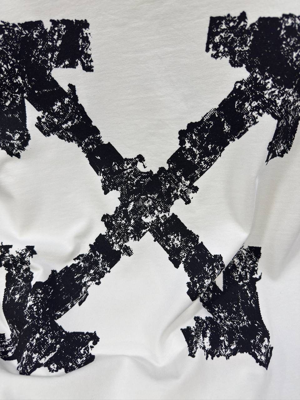 White Off-white heraldic arrow slim cotton T-Shirt - Image 2