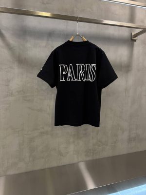 Black Ami Paris graphic logo print cotton t-shirt