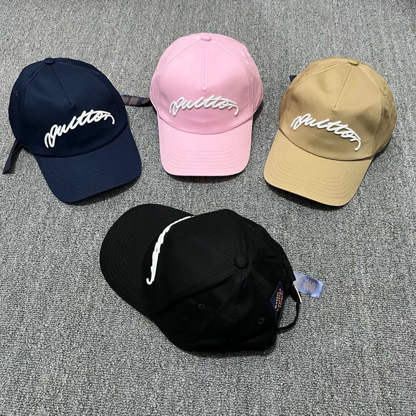 Light Pink LV Signature Cap - Image 4