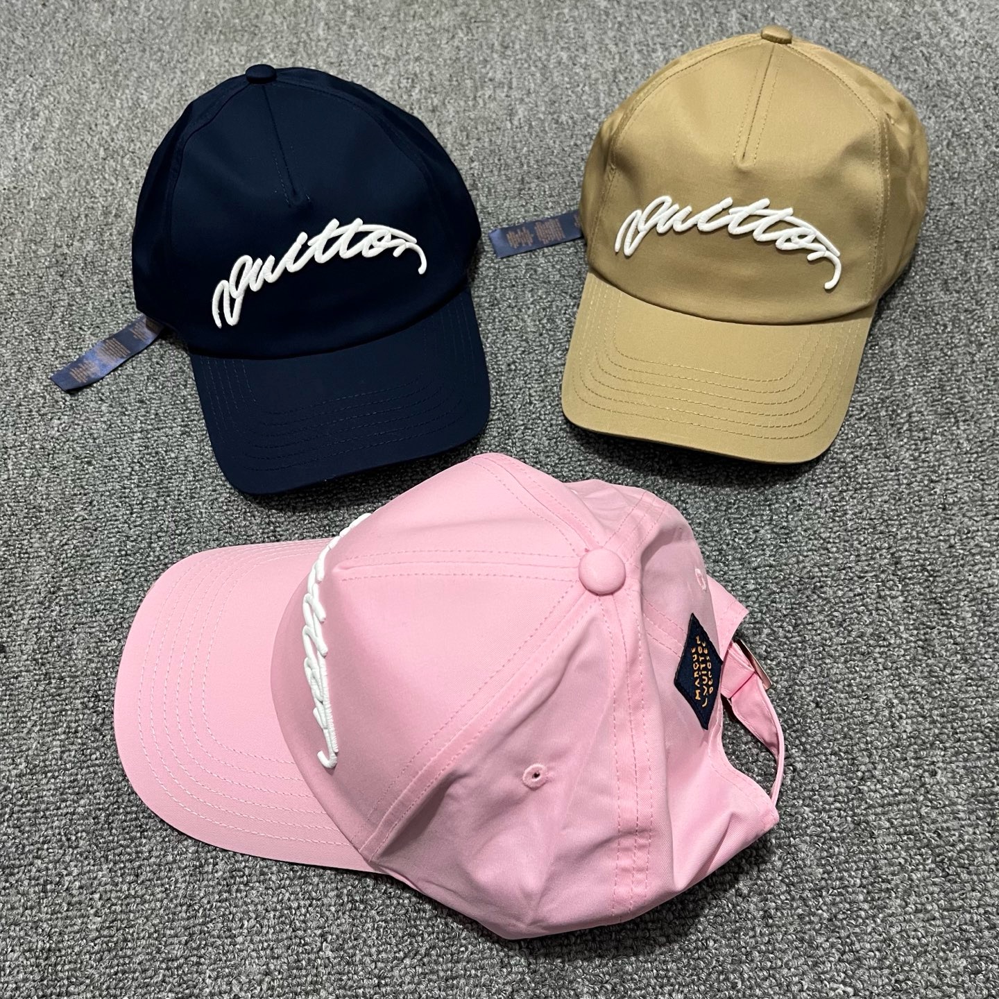 Light Pink LV Signature Cap - Image 7