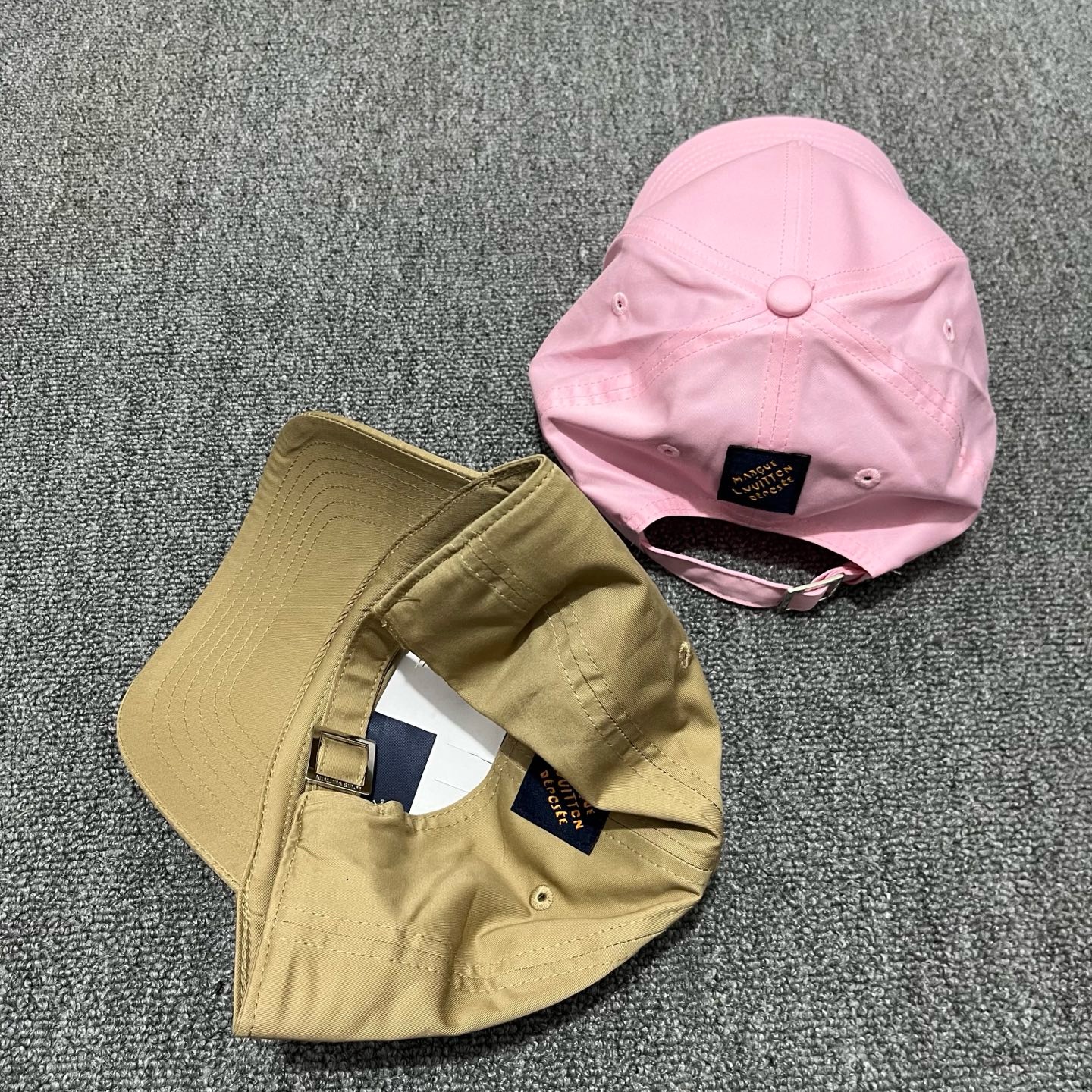 Light Pink LV Signature Cap - Image 10