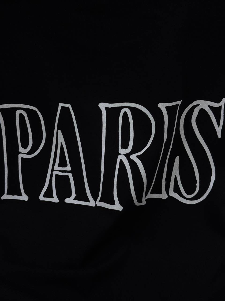 Black Ami Paris graphic logo print cotton t-shirt - Image 4