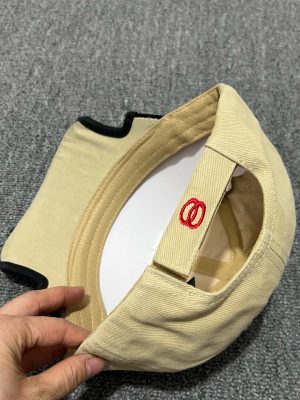 Beige Balenciaga Double Unity Cap