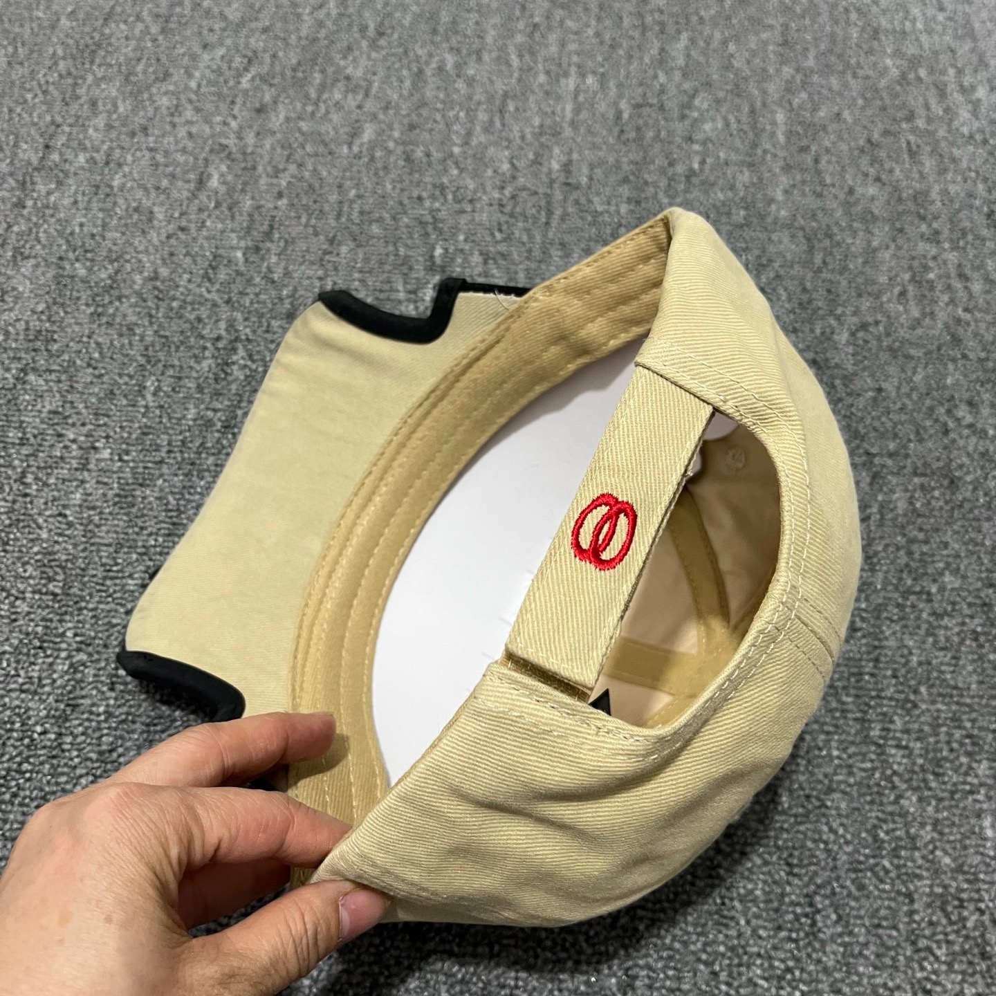 Beige Balenciaga Double Unity Cap - Image 2