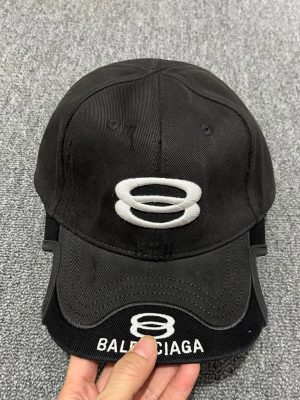 Smoked Balenciaga Double Unity Cap