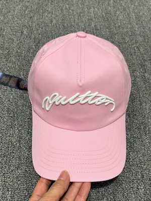 Light Pink LV Signature Cap