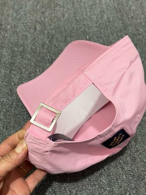 Light Pink LV Signature Cap