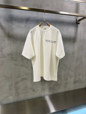 White Givenchy archives print cotton t-shirt